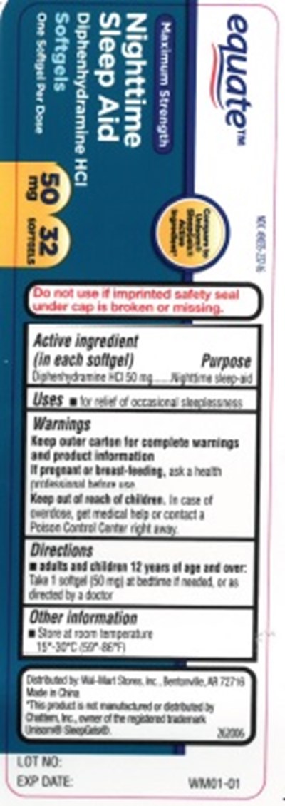 Wm Sleep Aid 32ct Bottle